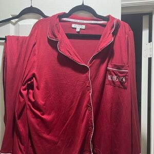 Rae Dunn Red Women's Pajama Set